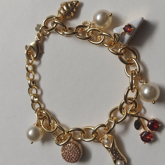 Kate Spade New York Pastry Shop Charm Bracelet $178 - Picture 7 of 7